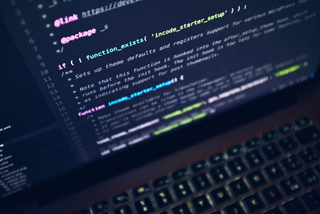 image - Nerd 4 Hire LLC Image of programming on laptop